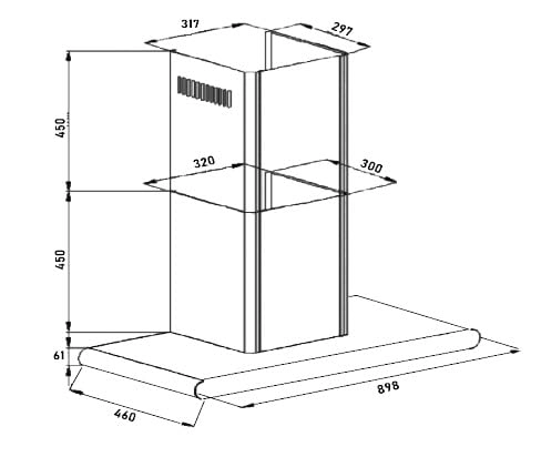 FLORENCE - 1000 Cubic Meters Per Hour 90cm