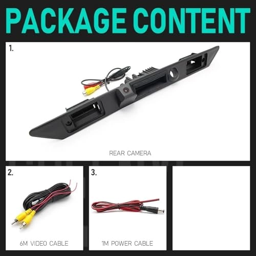 Rear View Camera - Night vision Wire AHD 720P