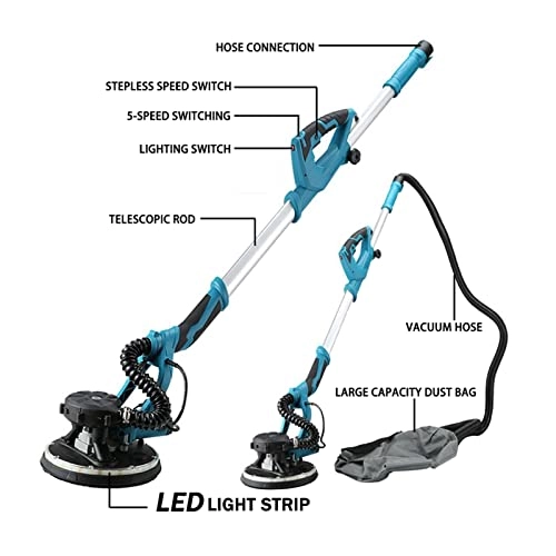 Wall Sanding Machine - 1800W 1000-2100R/MIN 230MM