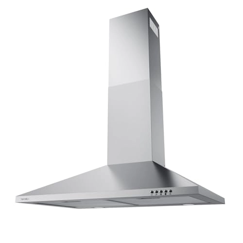 Wall Mounted Cooker Hood - 30 Inch Stainless Steel Ducted / Ductless Convertible