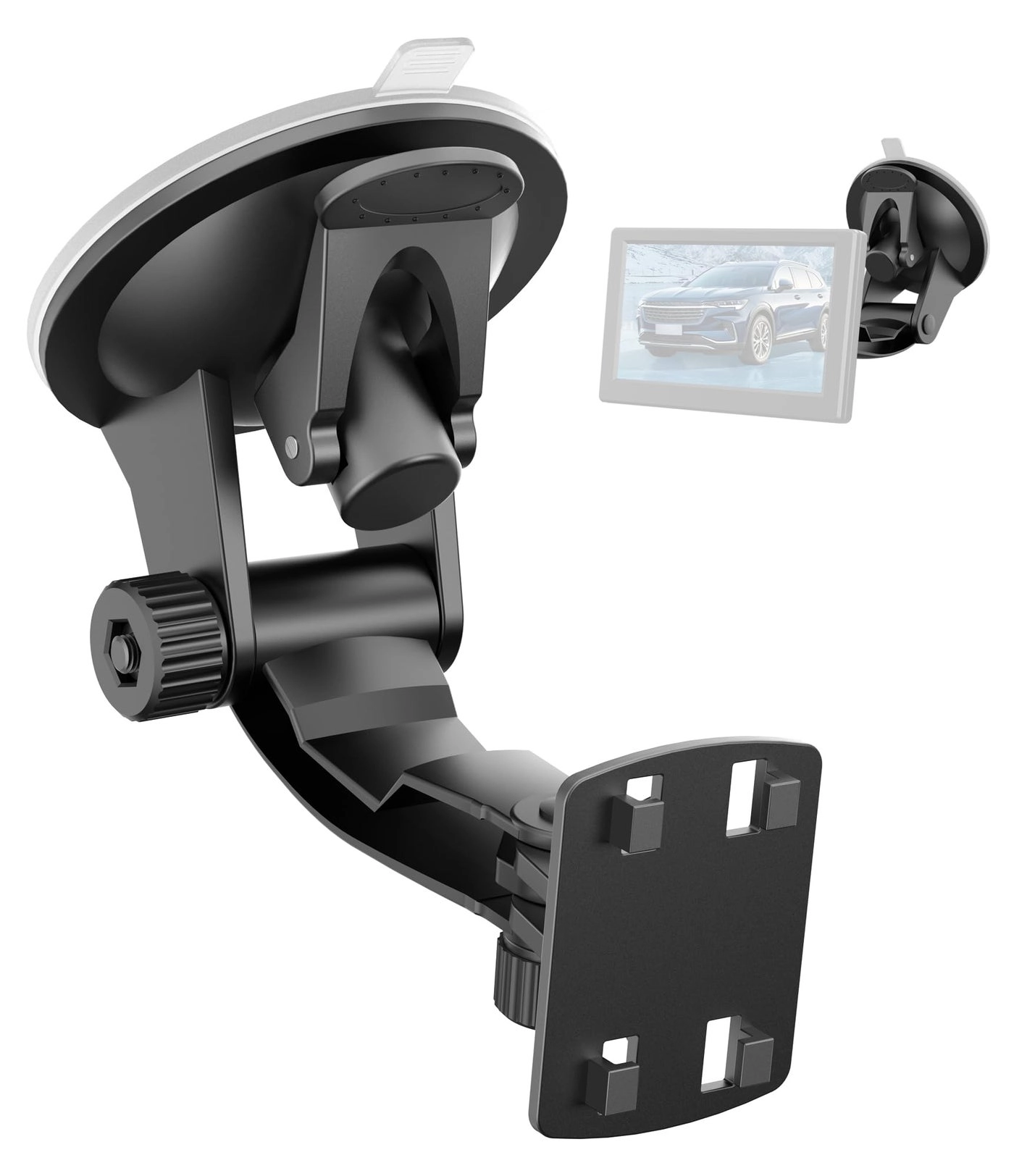 Pixelman Windshield Mount - 4.3 Inch Suction Cup Bracket