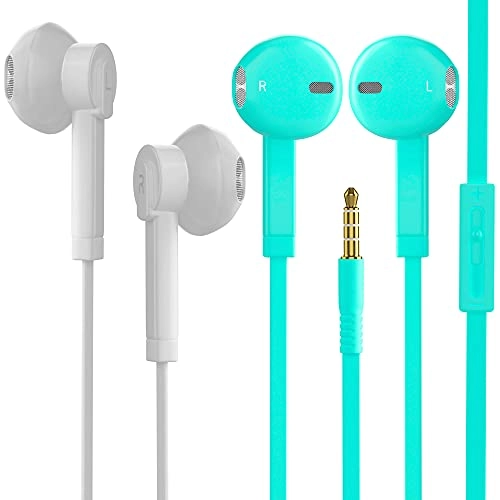Headphones Earphones Earbuds Wired Earbud Pack