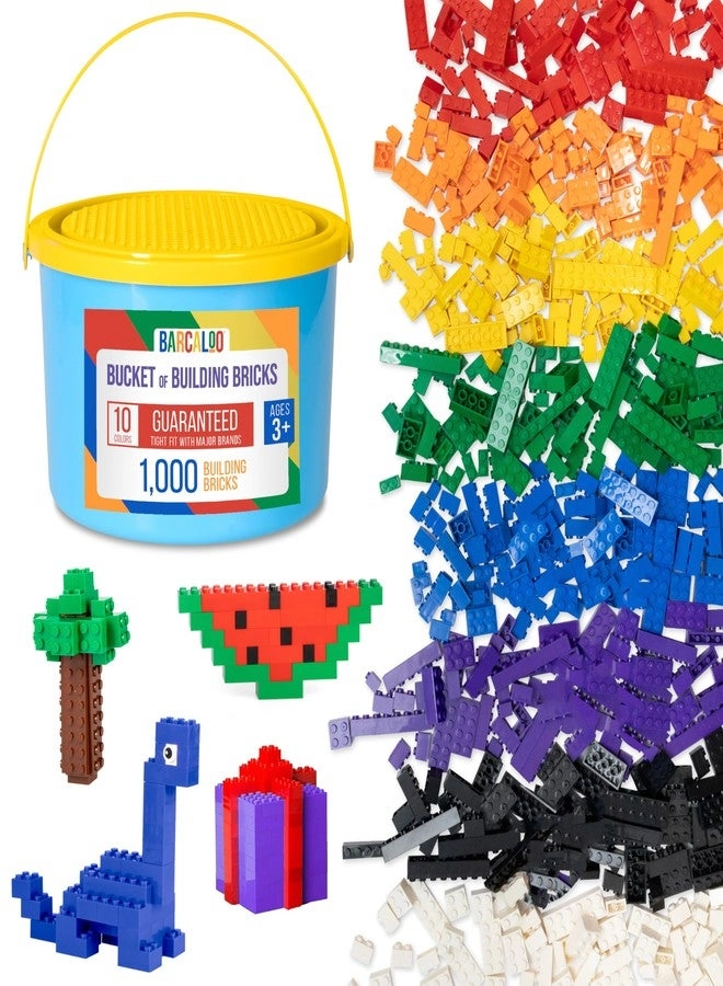Barcaloo Building Bricks Play Set - 1000 pcs