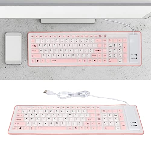 Foldable Silicone Keyboard - Wired