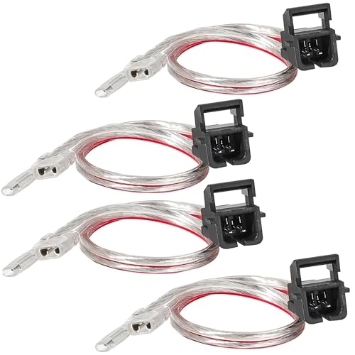 NuIth Door Speaker Wiring Harness Adapter - 1993-2014 GMC Chevy Yukon/Silverado/Sierra/Express 4PCS