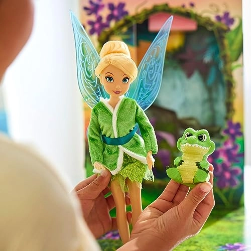 Tinker Bell Story Doll - 11 Inches Plastic Glittering Outfit Ages 3+