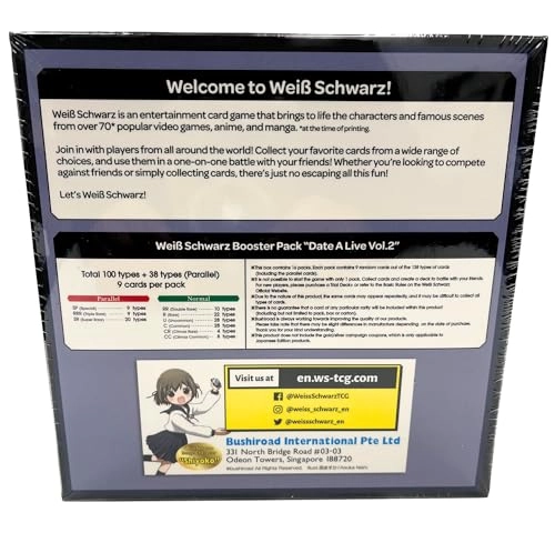 Date a Live Vol 2 Booster Pack - 138 Cards 38 Parallel
