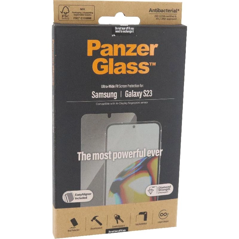 Ultra Wide Fit Clear Tempered Glass Screen Protector for iPhone 16 Plus