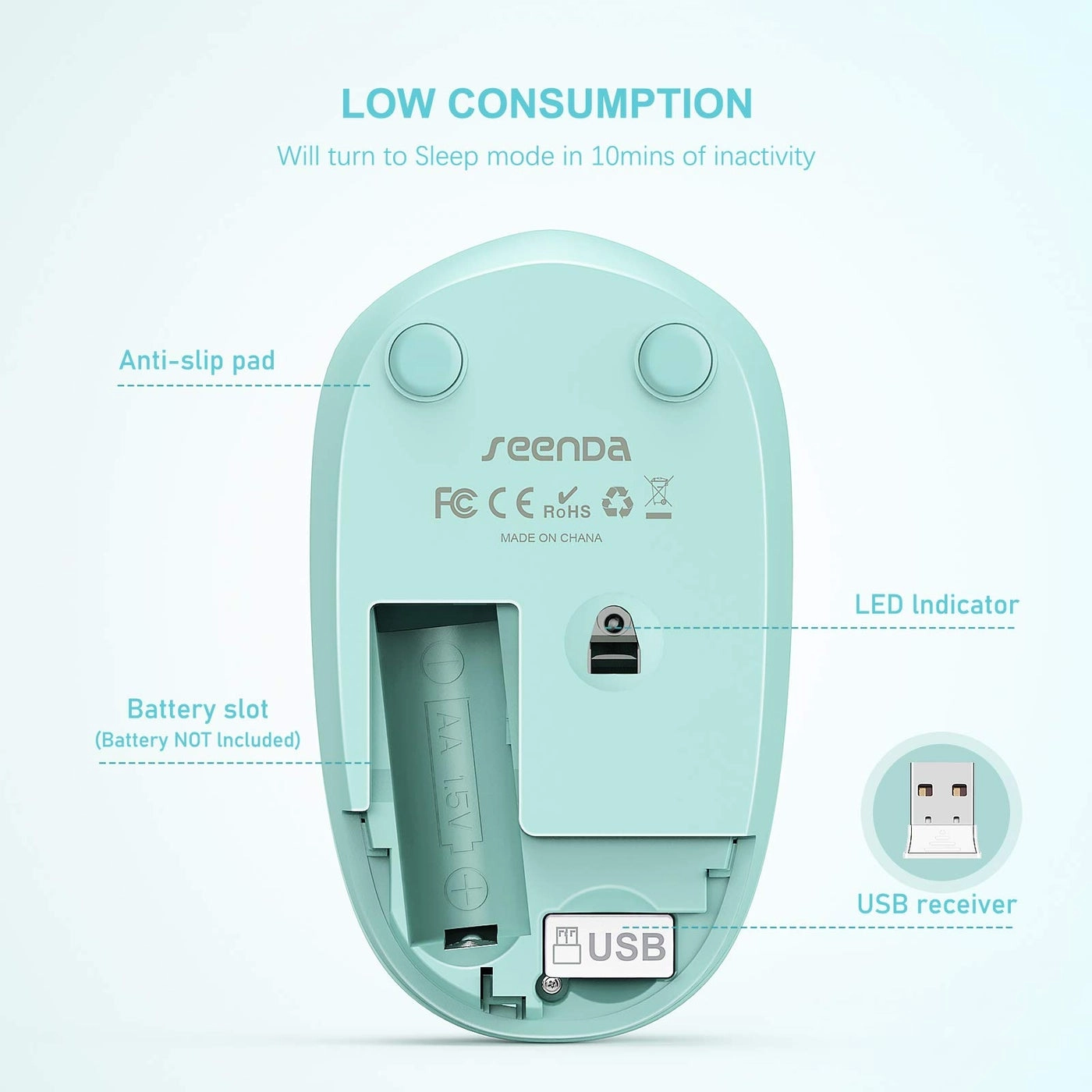 Wireless Mouse - USB