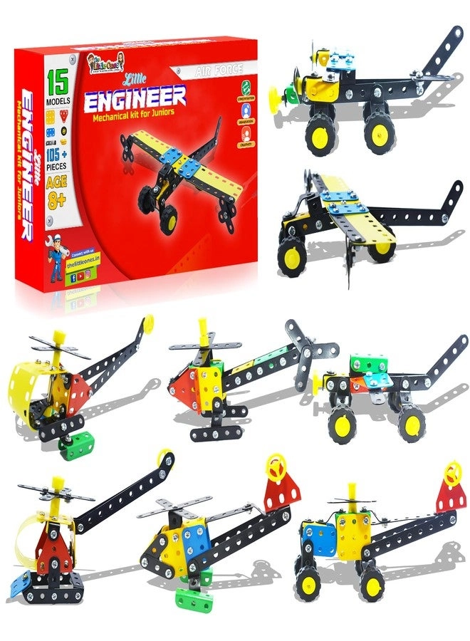 The Little Ones Ultimate Air Force Construction Set - 15 Models 8-14 Years Old
