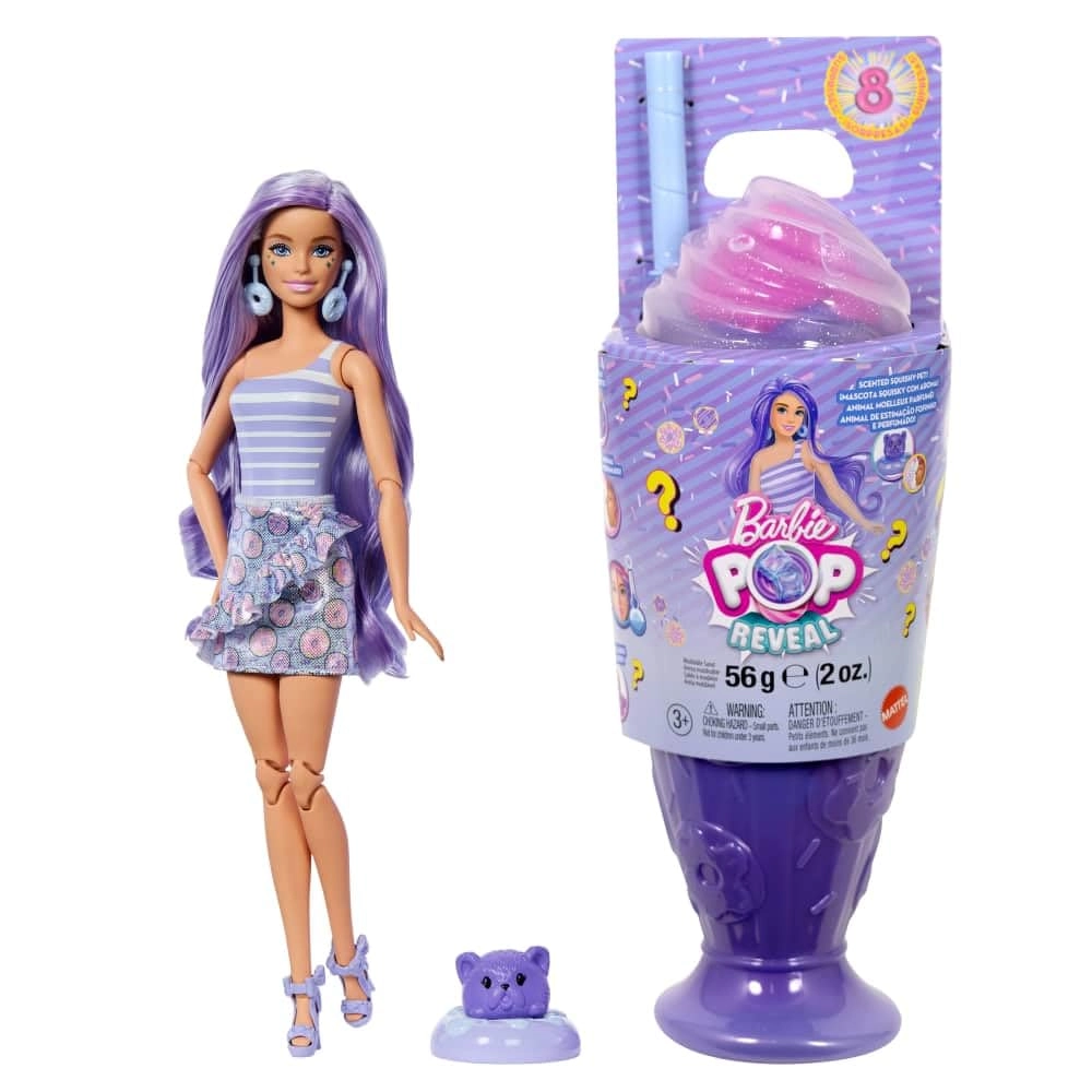 Mattel Barbie Pop Reveal Sweet Surprises Doll - Ages 3+