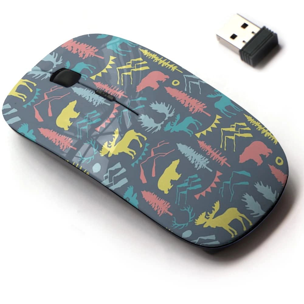 2.4G Cute Pattern Mouse - USB