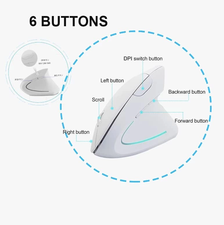 Vertical Mouse - USB