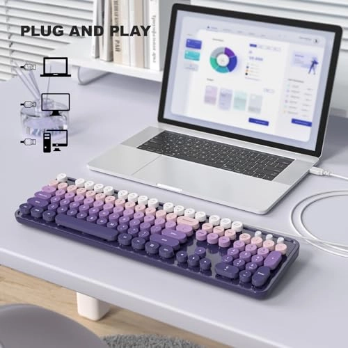 Large Print Backlit Keyboard - Wired