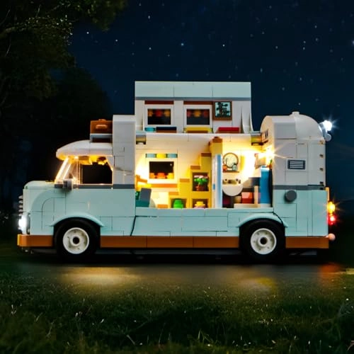 Brickshining LED Lighting Kit - Friendship Camper Van Adventure 42663