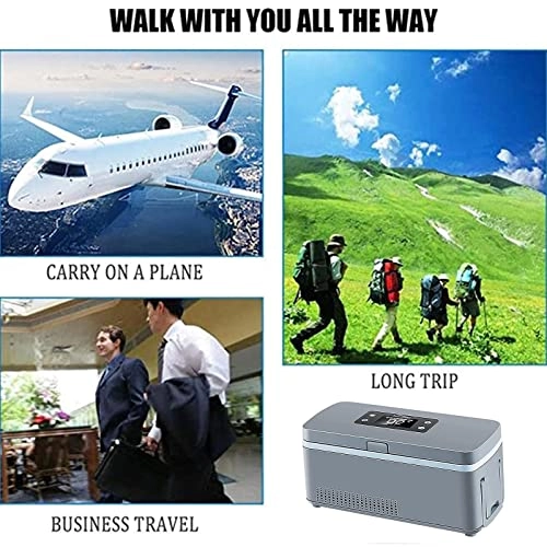 Insulin Cooler - Portable 2-8 Degrees 10200mAH