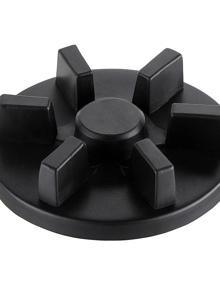 Butterfly Plastic Mixer Grinder Motor Coupler - 4 x 4 x 1.5 cms Black