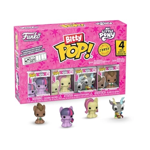 FUNKO Twilight Sparkle + Fluttershy + Discord + Dr Hooves - My Little Pony