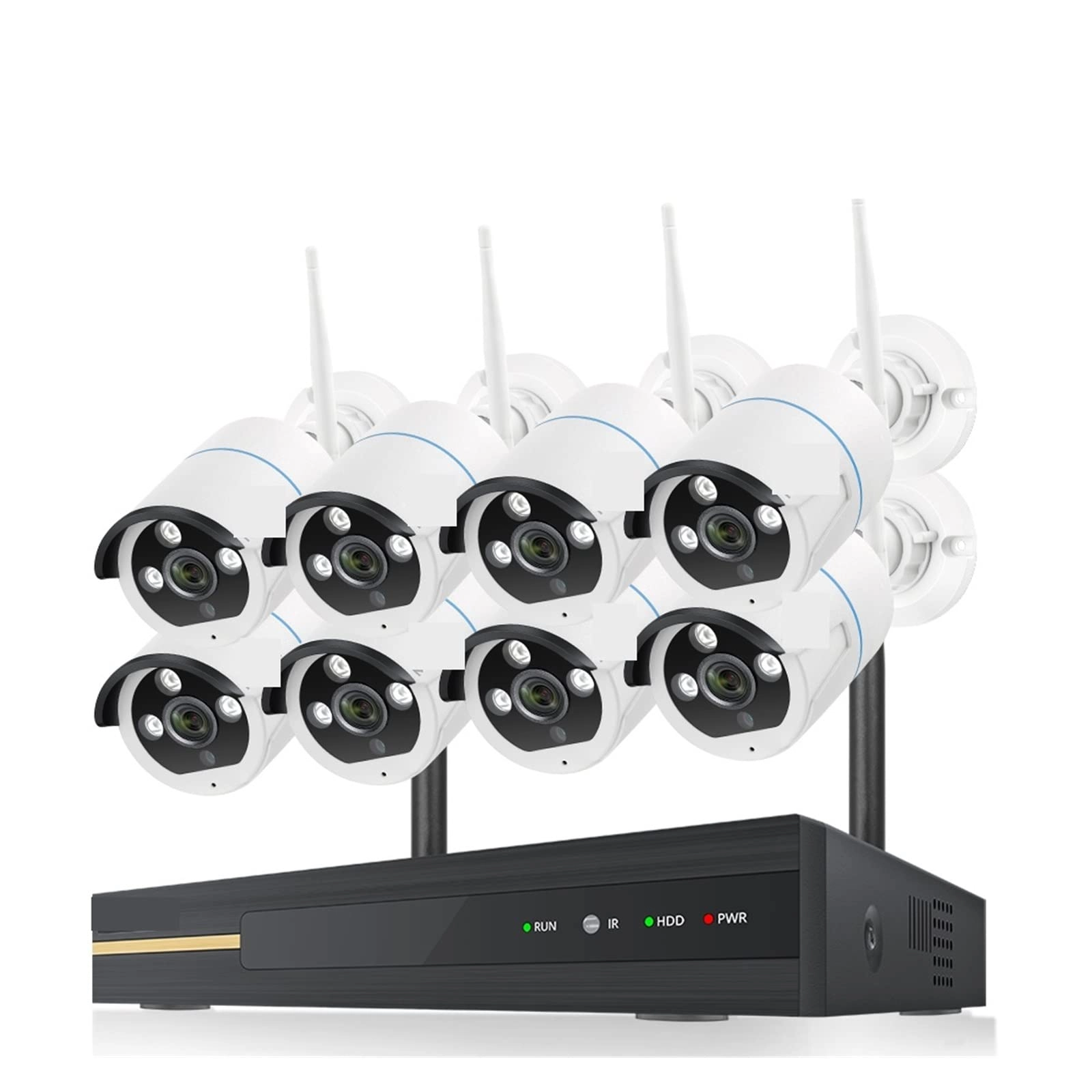 8CH Wireless CCTV System - 3MP