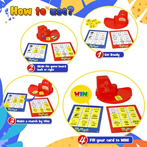 Bingo Game - Preschool Sight Words Educational