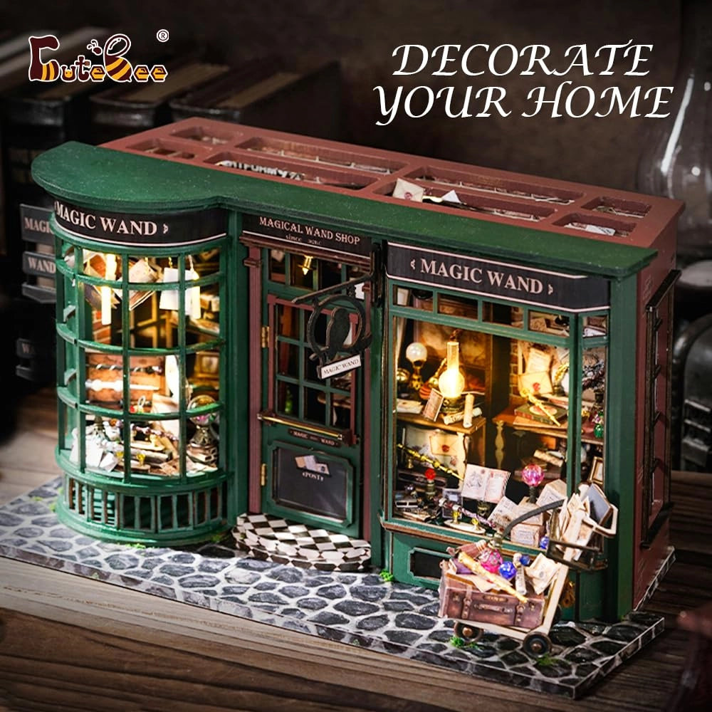 DIY Miniature House Kit - Magic Workshop 1:24