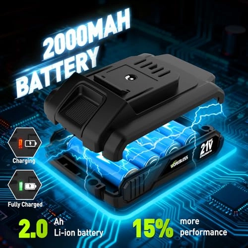 Cordless Drill - 2.0Ah 21V