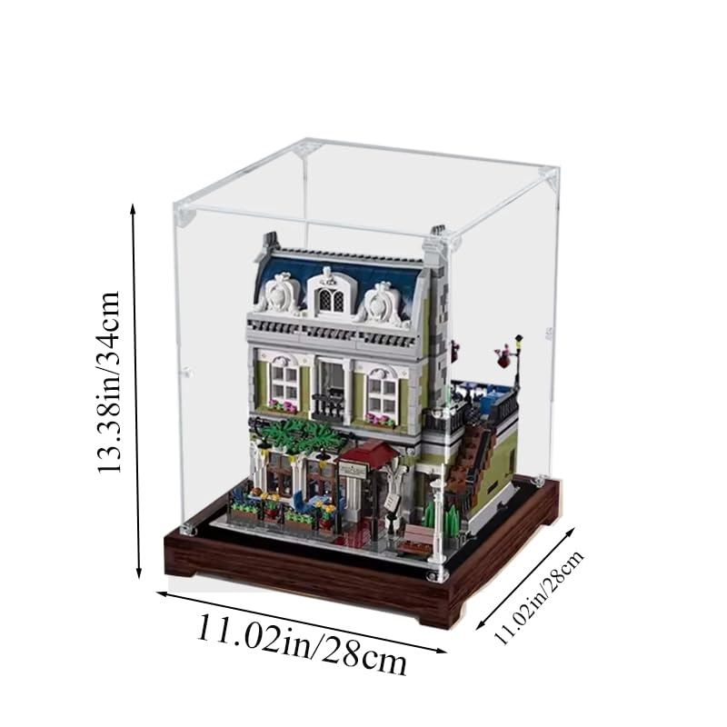 Acrylic Display Case for LEGO Creator Expert 10243 Parisian Restaurant