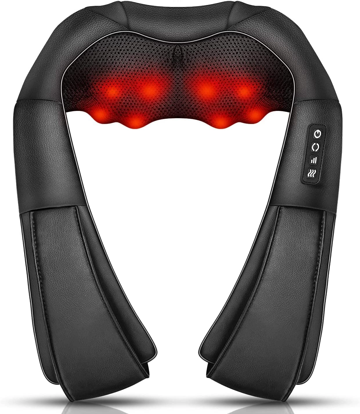 Akzun Trading EM6124 Shiatsu Massager - Heat 8 Massage Nodes
