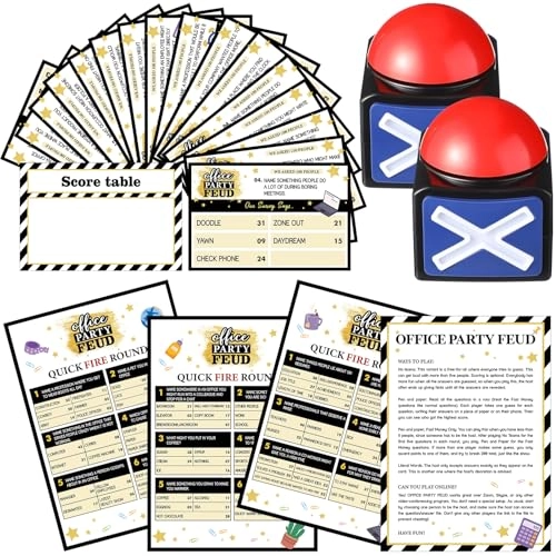 Office Friendly Feud Games - English 15 years and up 21 x Feud game