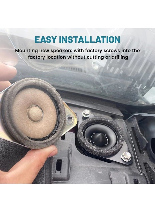 3 inch dash speaker ring