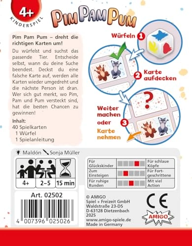 Pim Pam Pum - 4 years and up