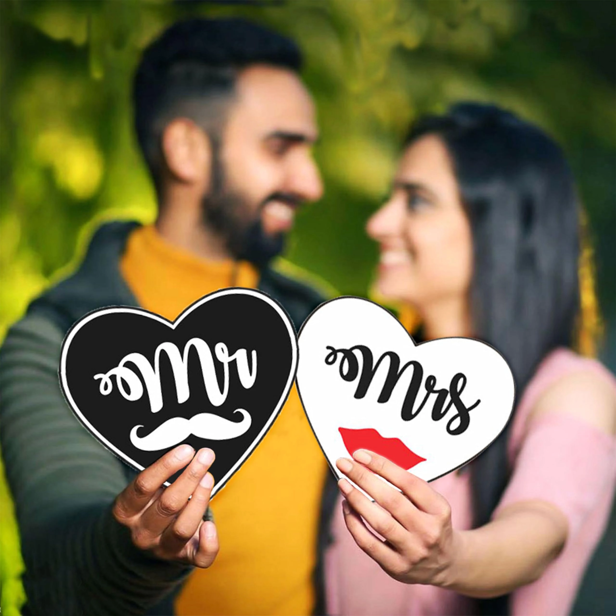 Photo Booth Party Props - 30 Pieces Wedding
