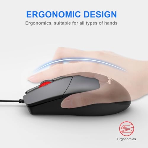 Ergonomic Optical Mouse M102 - USB
