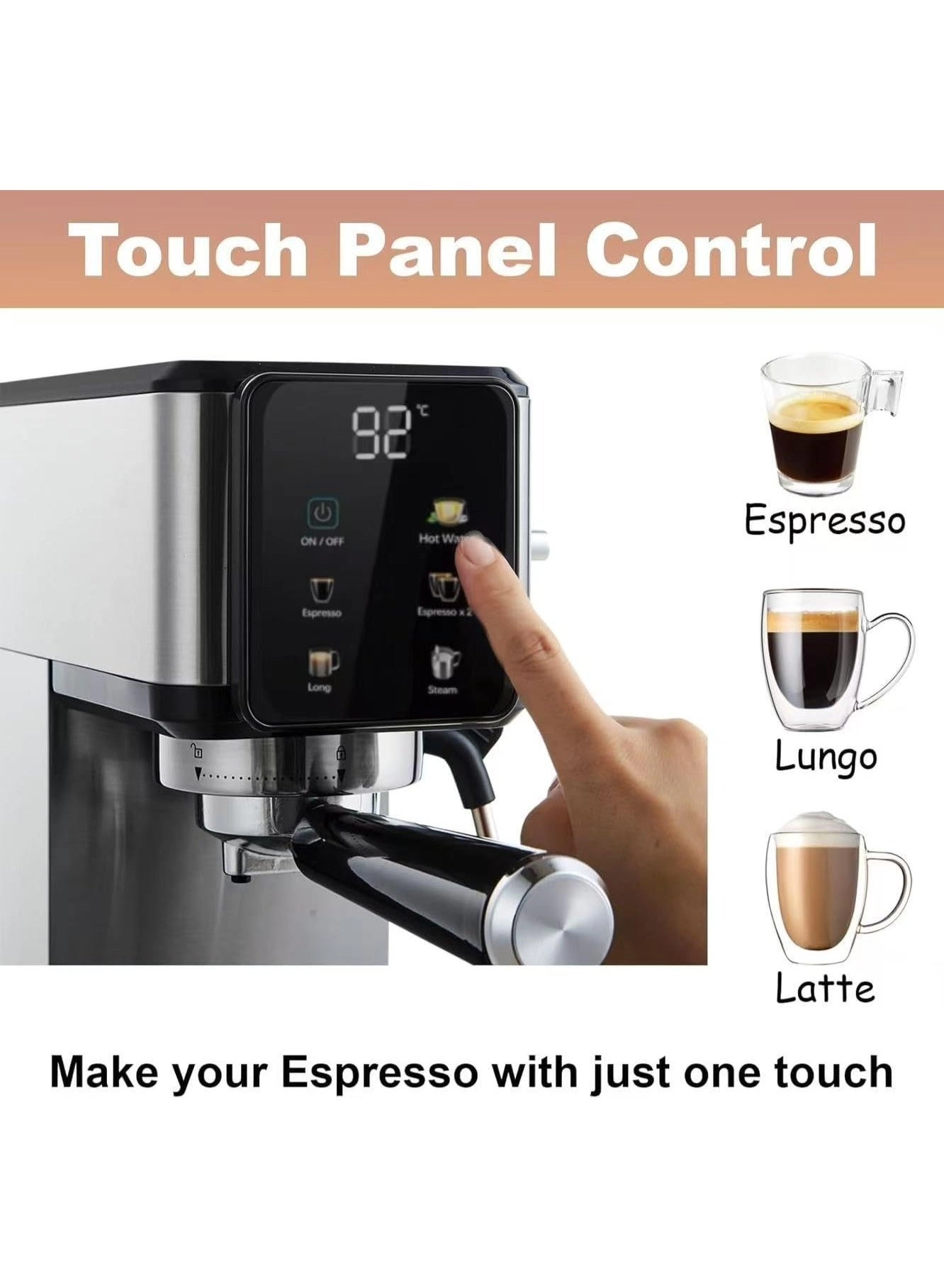 WTR-3010 - Milk Frother Semi-Automatic