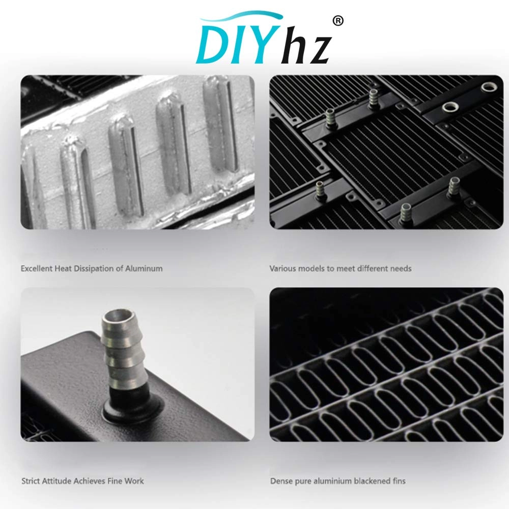 Water Cooling Radiator - 12 Pipe 120mm DC12V