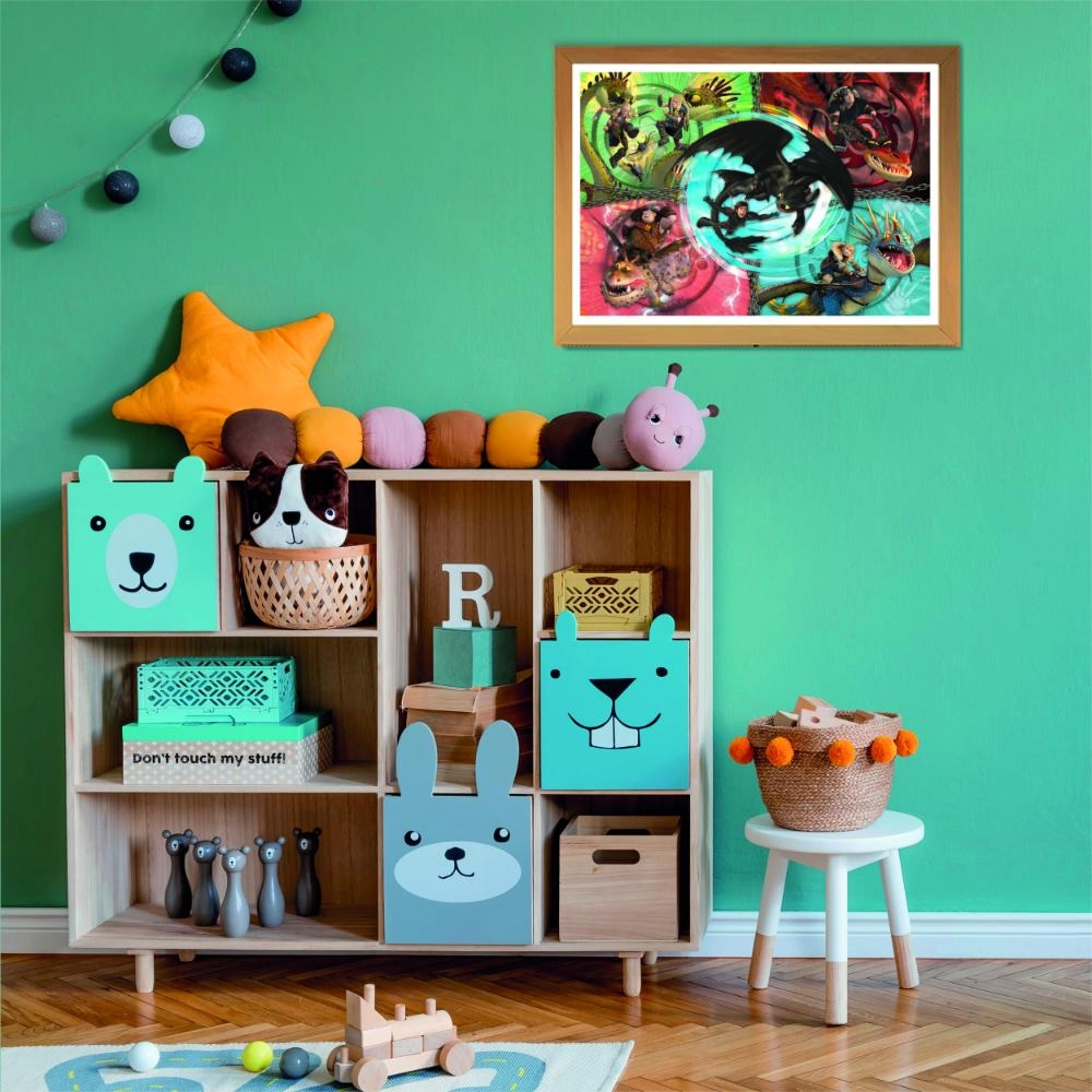 How to Train your Dragons Puzzle (ALGT-25035) - 104 pcs