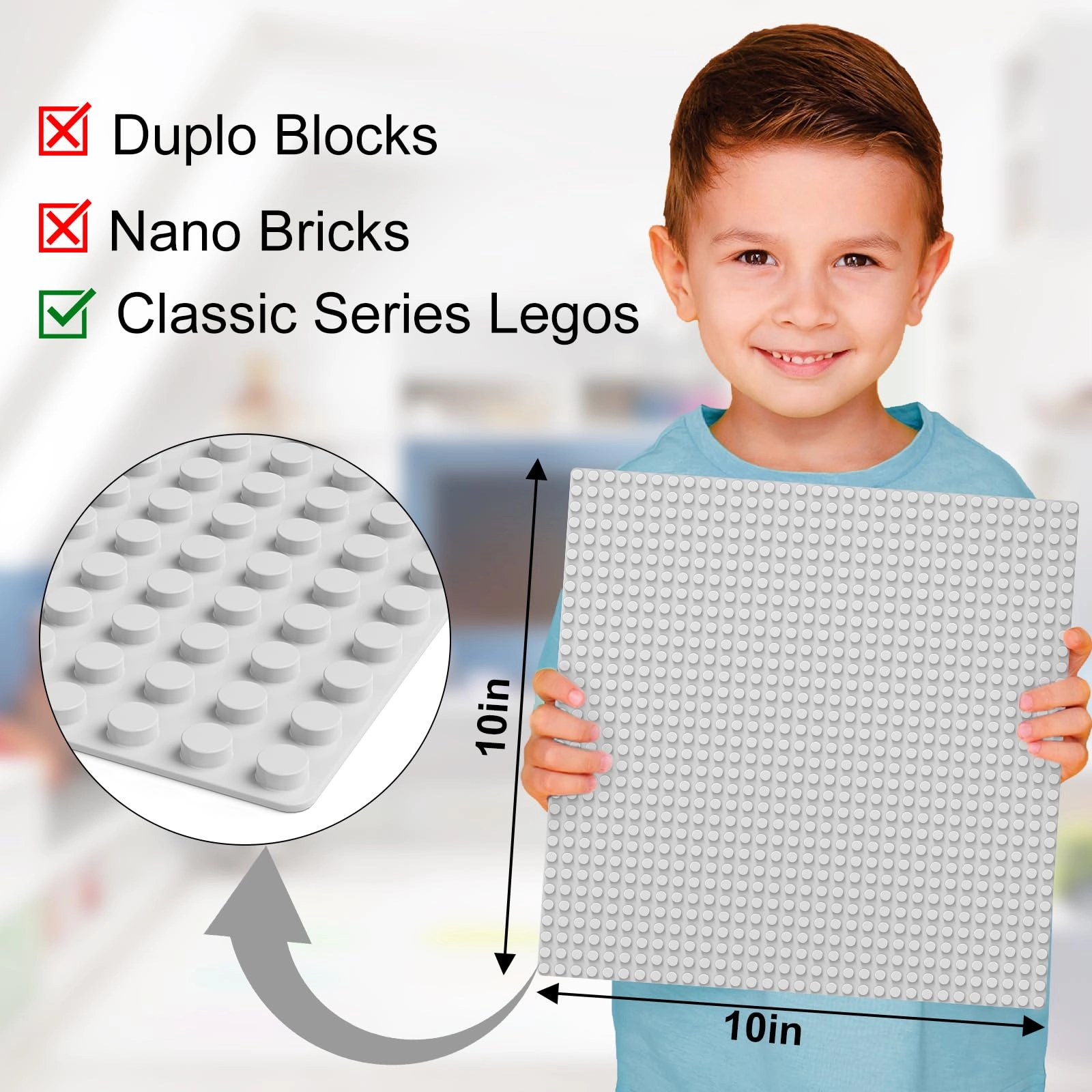 Classic Baseplates - 6pcs