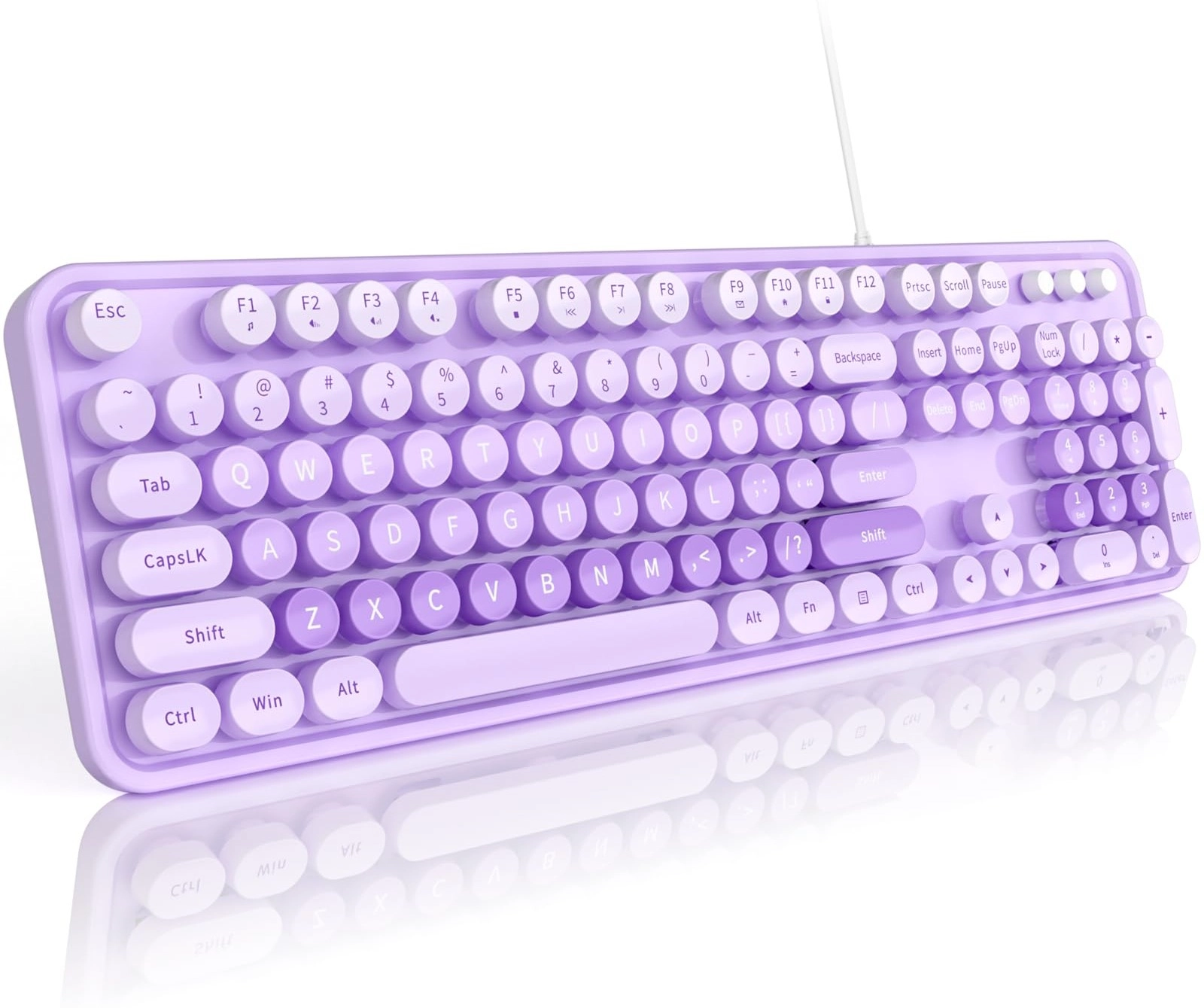 MOFii Computer Keyboard - 104 KEYS LAYOUT Wired/Wireless