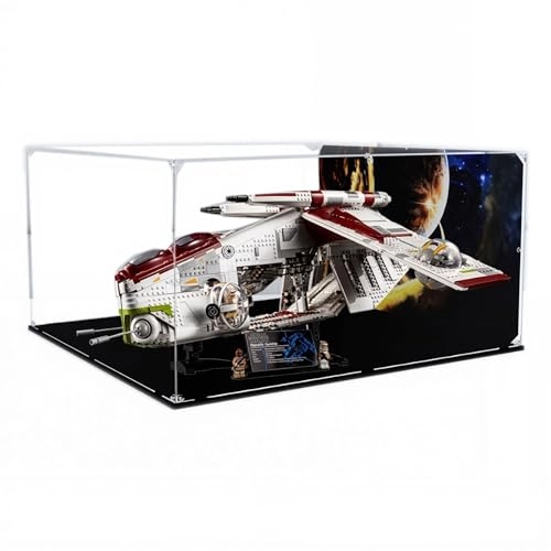 Acrylic Display Case for LEGO 75309 Republic Gunboat