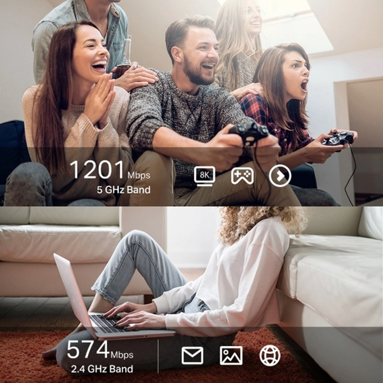 Archer TX20U Plus - Dual-Band (2.4 GHz, 5 GHz) USB Wireless