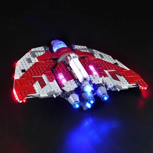 Star Wars Ahsoka Tano's T-6 Jedi Shuttle 75362 LED Lighting Kit