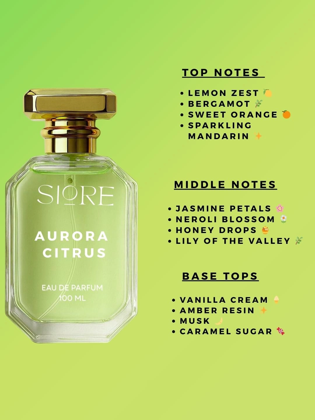 Aurora Citrus - Eau de Parfum 100 ml