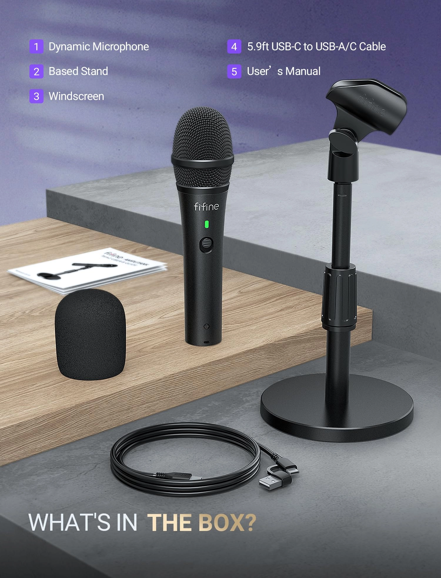 AmpliTank USB+XLR Microphone