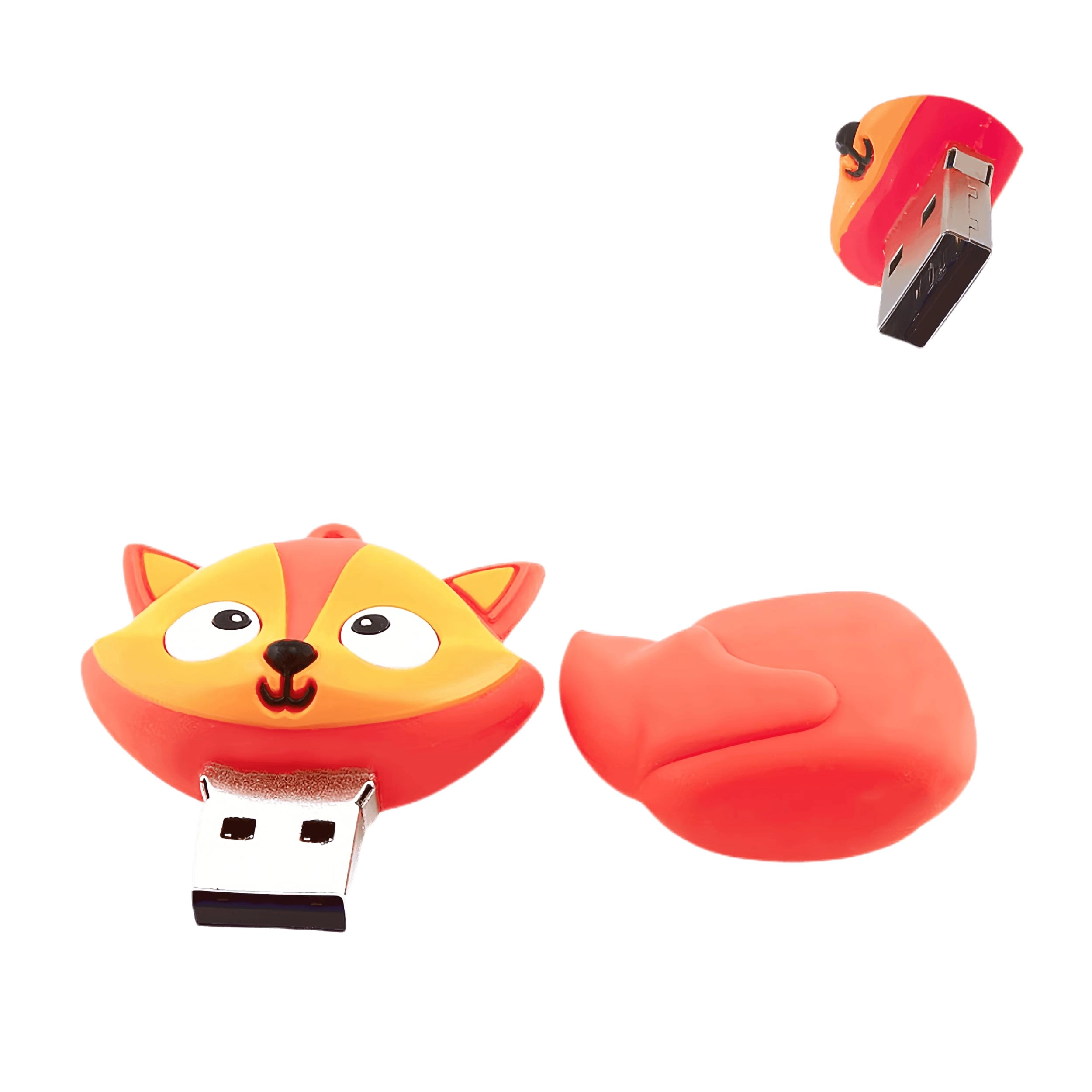 WooTeck Novelty Fox USB Flash Drive - USB 2.0 64GB