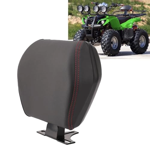 Motorcycle Rear Backrest - Foam PU ABS Steel Alloy Bracket