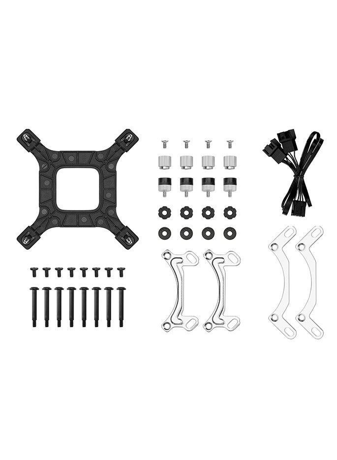 LE240 WH V2 - Dual 120mm