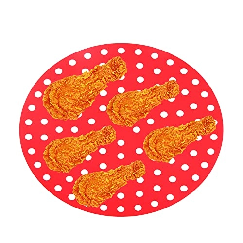Round Silicone Air Fryer Pads - 2 Pcs