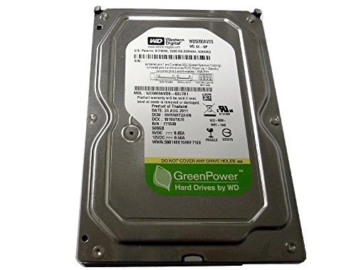 AV-GP 3.5" 8MB SATA 3Gb/s (WD5000AVVS) - 500GB