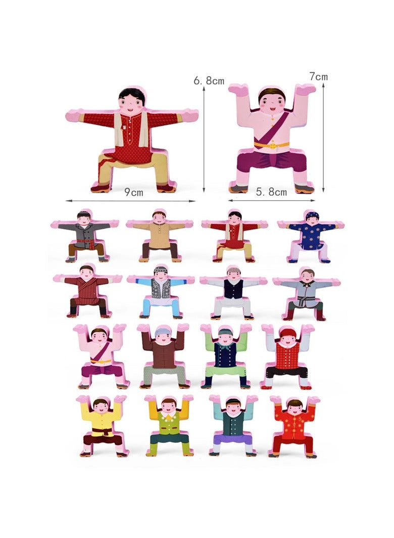 balanced building block - 24pcs