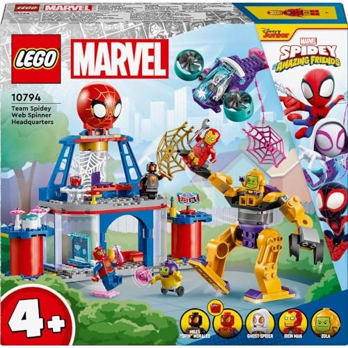 Marvel Team Spidey Web Spinner Headquarters